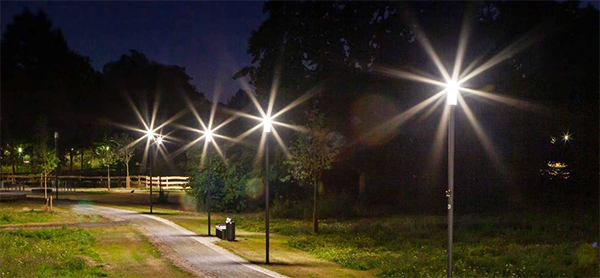 светодиодное парковое освещение