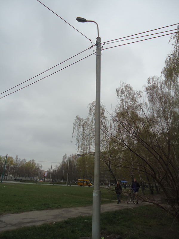 опори вуличного освітлення