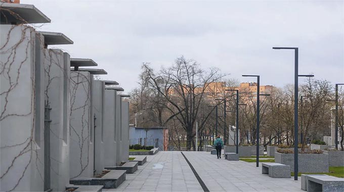 фонарные столбы